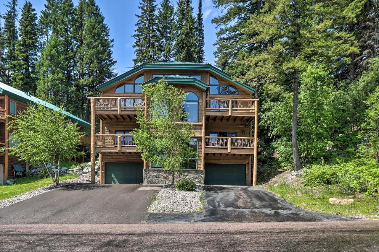 Rustic Home On Whitefish Mountain, Near Ski Run! Exterior foto
